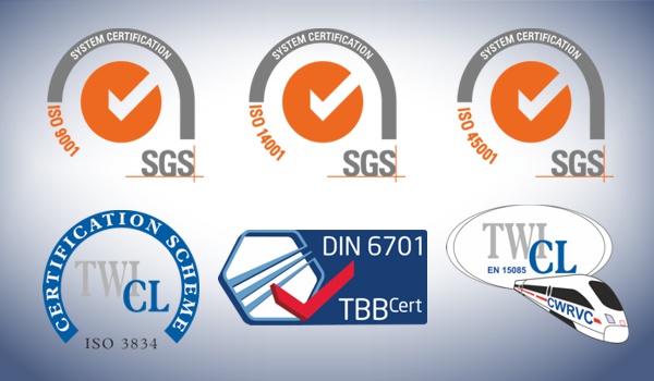 Hydram quality certifications
