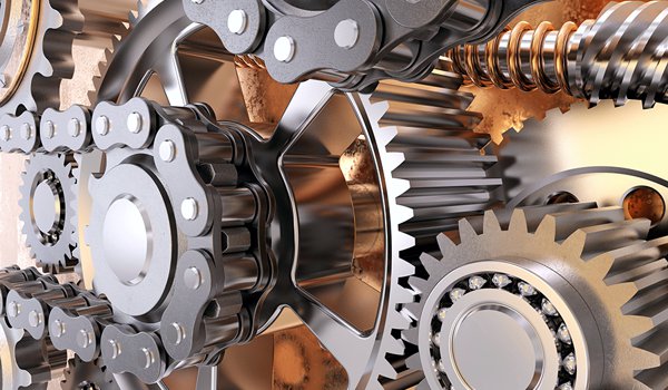 gears, chains mechanism