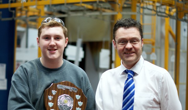 apprentice receives award