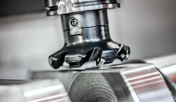 CNC milling cutter close up CNC milling cutter close up