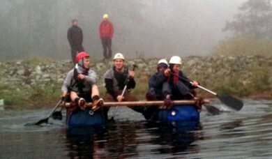 raft building raft building