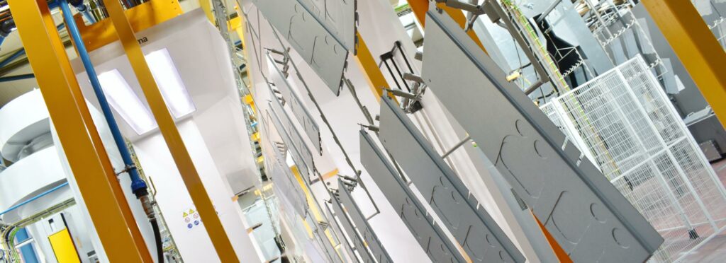 Gema painting booth at Hydram