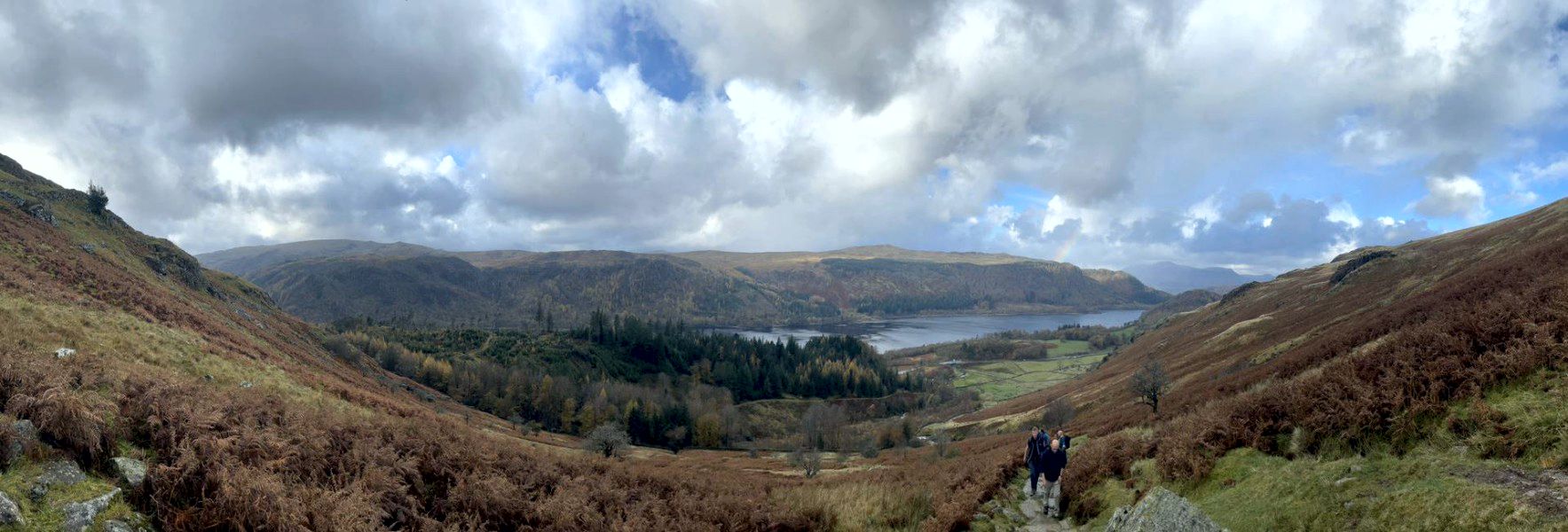 Helvellyn route from Thirlmere November 2022