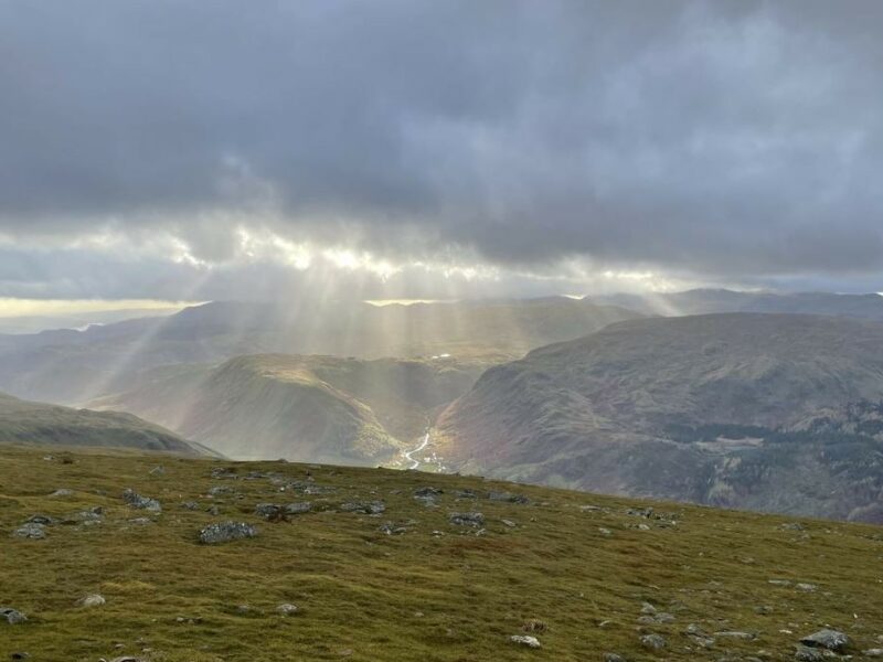 From Helvellyn summit November 2022