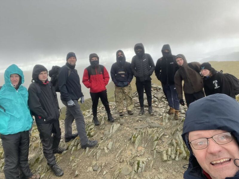 Helvellyn summit November 2022